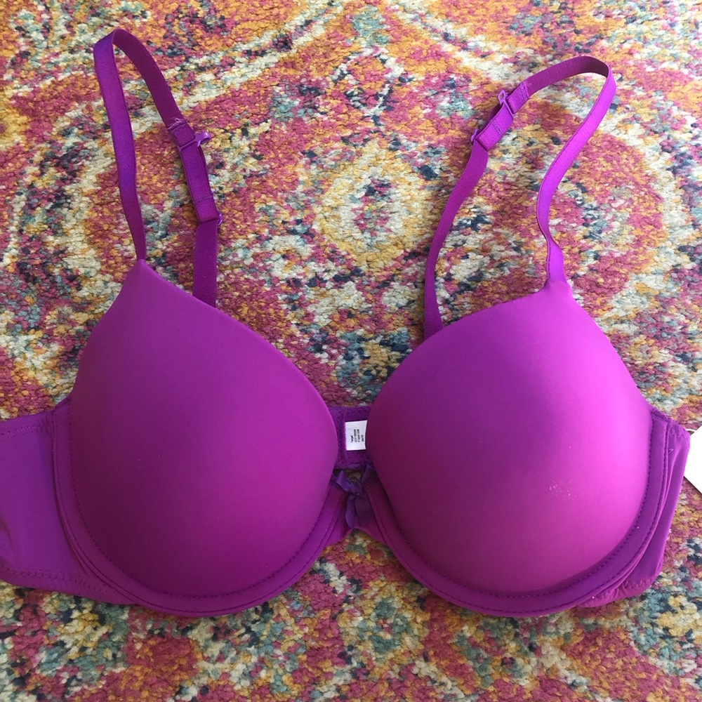 NWT Purple Demi T-Shirt Bra 34B